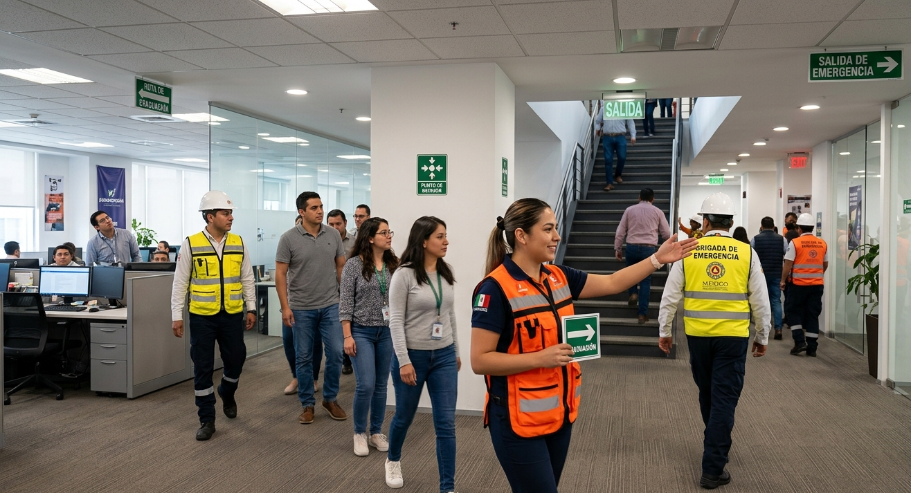 Lee más sobre el artículo Cómo formar una brigada de Protección Civil en tu empresa: requisitos y proceso 2026