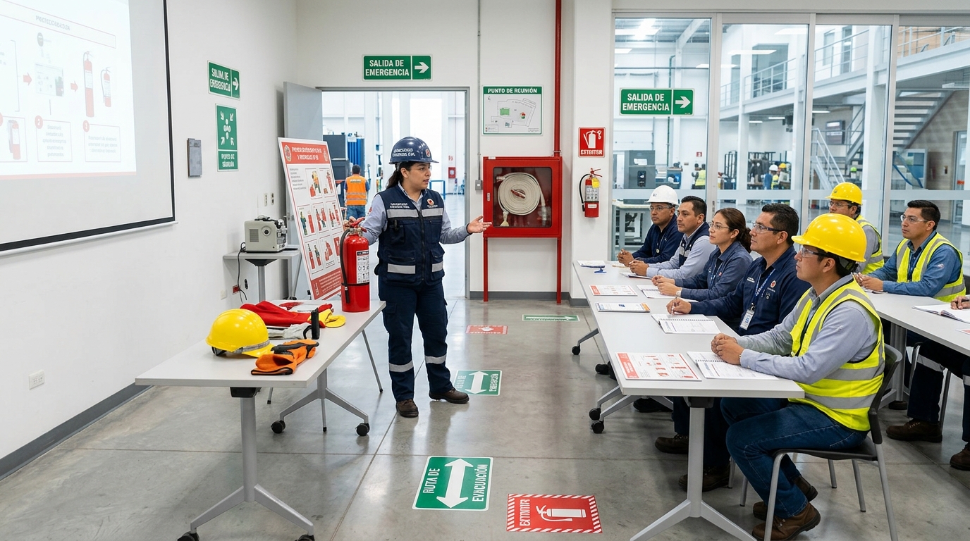 Lee más sobre el artículo Capacitación en Protección Civil y Normas STPS: prepara a tu equipo antes de una emergencia