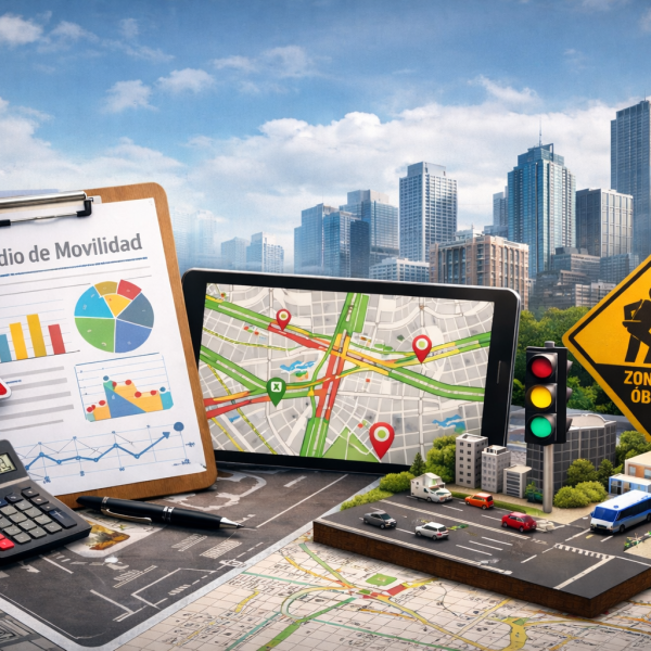 Estudio de Movilidad Urbana: análisis técnico para proyectos, desarrollos y planeación vial