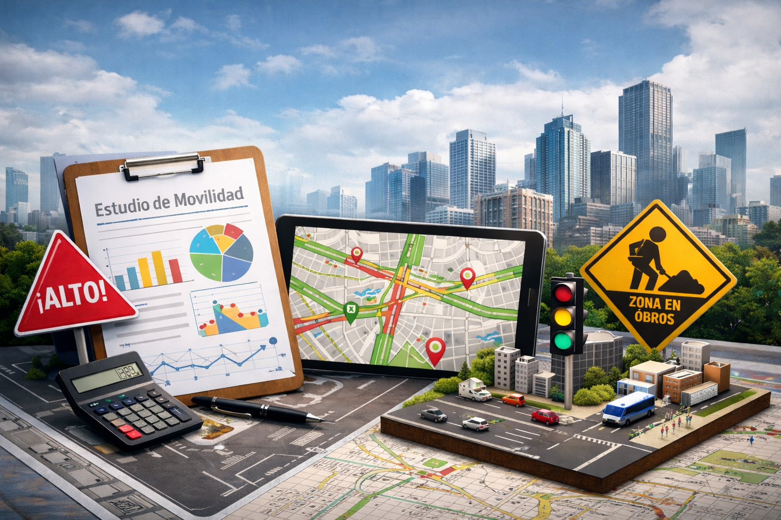 Estudio de Movilidad Urbana: análisis técnico para proyectos, desarrollos y planeación vial
