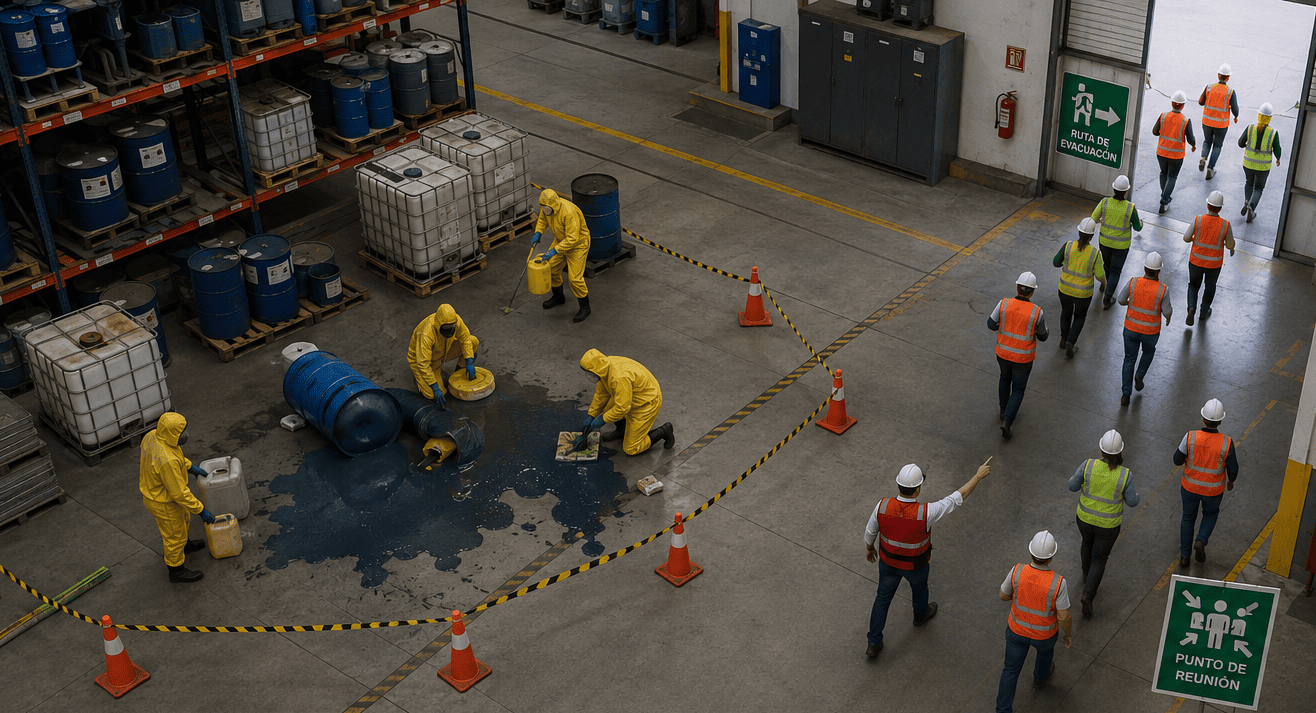 Lee más sobre el artículo DINAPREQ: la importancia de prepararse antes de una emergencia química
