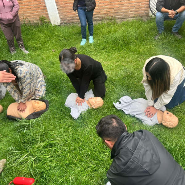 Curso de primeros auxilios en Proteo: capacitación en nuestras unidades para salvar vidas