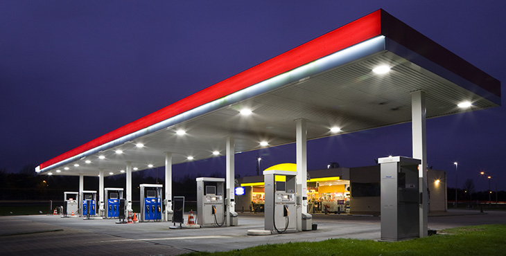 Gaseras, gasolineras y plantas de combustibles