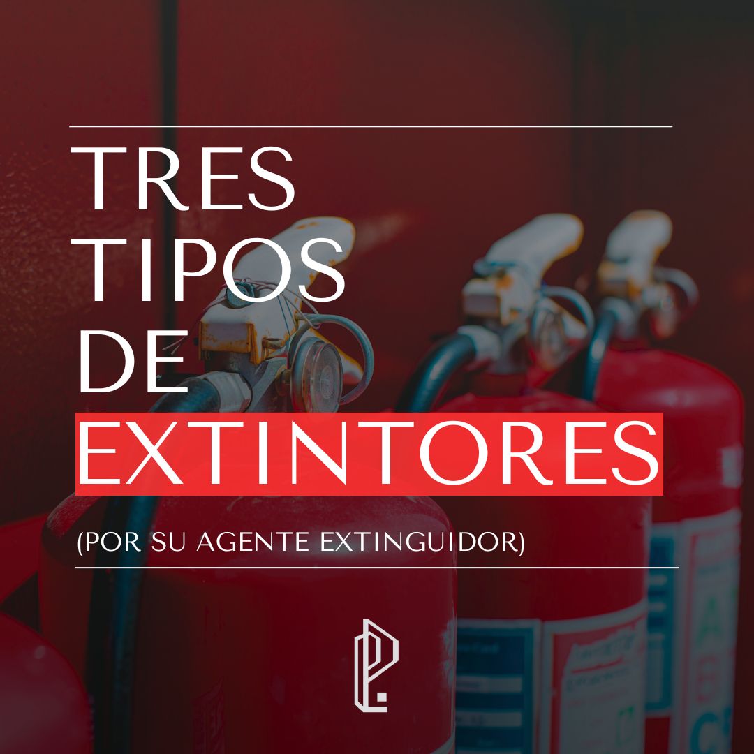 Lee más sobre el artículo Tres tipos de extintores (por su agente extinguidor)