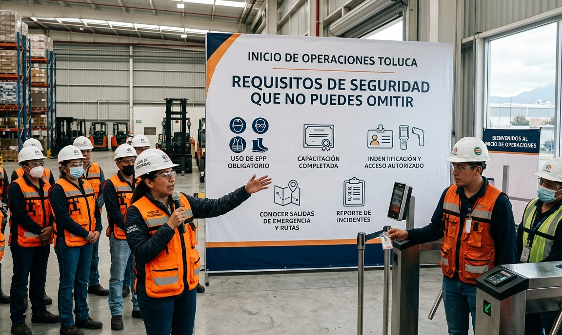 En este momento estás viendo Inicio de Operaciones en Toluca: Requisitos de seguridad que no puedes omitir