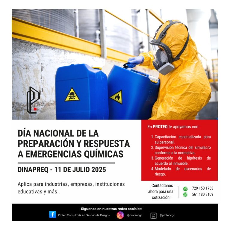 Lee más sobre el artículo DINAPREQ – Día Nacional de la preparación y respuesta a emergencias químicas