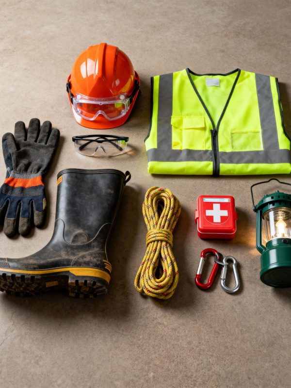 seedream-4.0_Equipo_de_Protección_Personal_dispuesto_“Superficie_con_casco_gafas_guantes_b-0